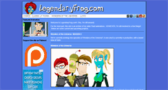 Desktop Screenshot of legendaryfrog.com